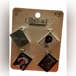 Charms-The Gilded Age Modes Couture 4 Piece Charms NWOT